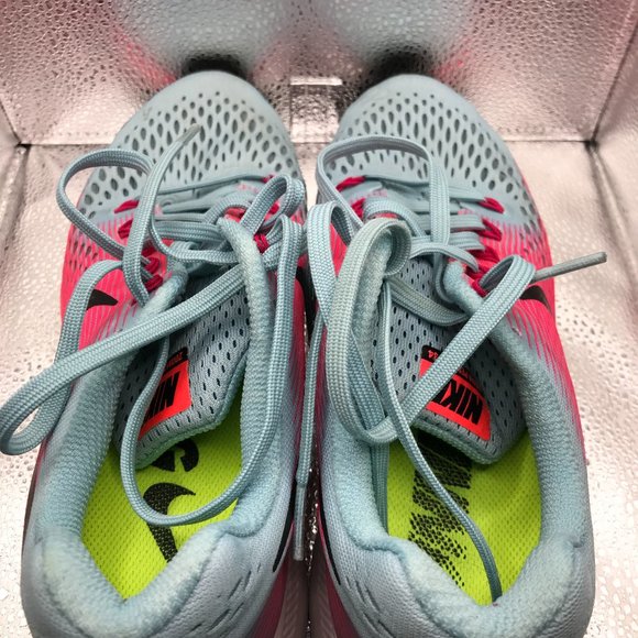 Nike Air Zoom Pegasus 34 Mica Blue Racer Pink (Women's) 880560-40… - Picture 2 of 8